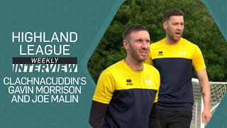 Clachnacuddin’s experienced summer signings Gavin Morrison and Joe Malin on joining the Lilywhites [upl. by Parrisch]