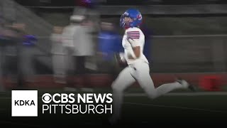 Jeannette vs Greensburg Central Catholic high school football highlights [upl. by Afinom]