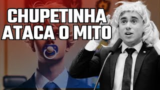 DEPUTADO CHUPETINHA ATACA BOLSONARO E TOMA LAPADA DO MITO [upl. by Tatianas585]