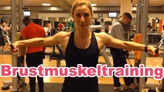 Brustmuskeltraining mit Veronica Gerritzen  Brust Training [upl. by Hook]