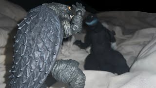 Godzilla vs Gamera Stop Motion [upl. by Cogn]