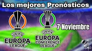 Apuestas Deportivas ⚽ Europa League y Conference League ⚽ 7 de Noviembre [upl. by Jecho]