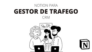 Notion para Gestor de Tráfego  Página CRM [upl. by Caldera]