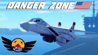 F14A Tomcat VF111”Sundowners”  Danger Zone  Plane Crazy Cinematic [upl. by Brunhilda787]