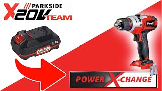 ADATTATORE Batteria Parkside X20V su Einhell PowerX [upl. by Goulette246]