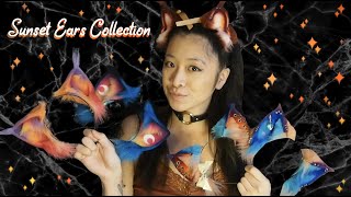 Sunset PetPlay Ears Collection  Neko Cosplay Kitten Gear Kitten Play [upl. by Yawnoc163]