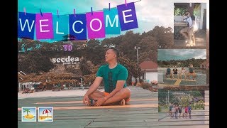 SECDEA BEACH RESORT island garden city of Samal [upl. by Yelnoc]