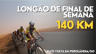 TREINO LONGÃO DE 140KM NO PELOTÃO ciclismo longao [upl. by Ontine]