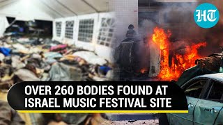 Horror At Israeli Music Festival Site Over 260 Bodies Found  Toll To Rise As Rescue Work Underway [upl. by Ogir913]