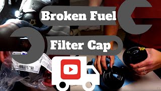 How To  Replace Broken Fuel Filter and Fuel Filter Change in Ford Super Duty 67L Diesel 20112017 [upl. by Shaefer]