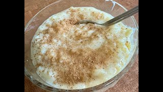 ATOLE DE LECHE ESTILO DURANGO RICE PUDDING [upl. by Plank]