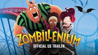 Zombillenium  Official US Trailer  Watch it Now on Dvd amp Digital [upl. by Atnim]