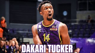 DAKARI TUCKER  Basketball Highlights in Israel 202324 [upl. by Marney352]