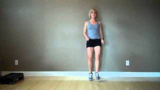 Toe Taps CardioPlyometric Exercise [upl. by Aritak]