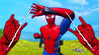 Fighting SPIDERMAN in Virtual Reality  Boneworks VR Multiplayer [upl. by Tnecniv]