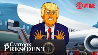 Leaked Cartoon Trump Woodward Tapes Ep 310  Our Cartoon President  SHOWTIME [upl. by Arrol]