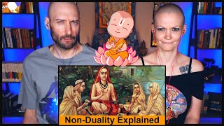 Advaita Vedanta  Non Duality Explained by Indian Monk REACTION [upl. by Scharff9]