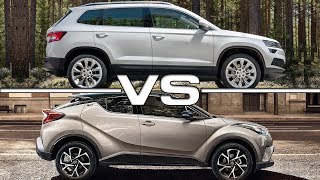 2018 Skoda Karoq vs 2017 Toyota CHR [upl. by Warms]