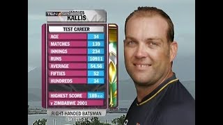 Jacques Kallis 110 vs West Indies 2nd Test 2010  St Kitts [upl. by Renate]