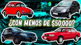 Los 5 Autos Mas Economicos Que Puedes Adqurir [upl. by Ayerdna]