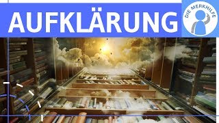 Aufklärung  Literaturepoche einfach erklärt  Merkmale Literatur Geschichte Vertreter [upl. by Tham161]