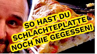 🐷🔥 SCHLACHTEPLATTE IM SCHLAFROCK vom GRILL  Klaus grillt [upl. by Maximilianus]