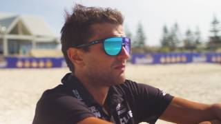 SunSmart IRONMAN Western Australia  Terenzo Bozzone interview [upl. by Tfat77]