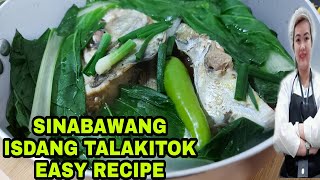 SINABAWANG ISDANG TALAKITOK EASY RECIPE by Gianna Vlogs [upl. by Linnette]