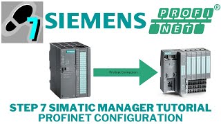 Step 7 profinet configuration  S7 300 amp ET200S simulation [upl. by Tremayne]