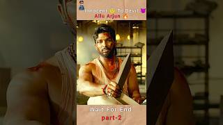 Allu Arjun Fight scene 🔥🔥 Pushpa Raaj  Best Fight  Uniqueabhi10 shorts trending shortvideo [upl. by Cassi]