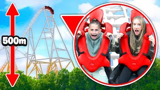 GOING ON THE TALLEST ROLLER COASTER IN THE UK 😱 Weekly Vlog 1 [upl. by Kiehl412]