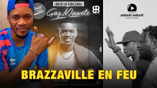 GAZ MAWETE A BRAZZA AVANT SON MEGA CONCERT A LESPLANADE DU PALAIS DES CONGRES [upl. by Carny610]