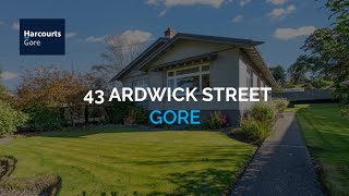 43 Ardwick Street Gore [upl. by Khosrow]