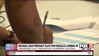 Nevada 2024 Primary Election results coming in [upl. by Giustina]