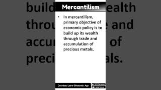 What is Mercantilism  economicconcepts mercantilism shorts learnoikonomia [upl. by Ainig]