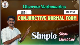 CNF Conjunctive Normal Form Discrete Mathematics [upl. by Aloel]