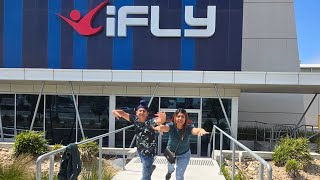 Our first experience with IFLY INDOOR SKYDIVING ESSENDON [upl. by Irdua]