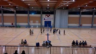 Voleibol Vinalopó Azul vs Crevillente 1º set  Monforte del Cid  Temporada 202425 [upl. by Ytsenoh]