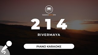 214  Rivermaya Piano Karaoke [upl. by Nnybor]