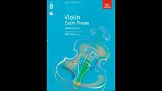 Allemanda 1st movt from Partita No 2 in D minor for Solo Violin BWV 1004 [upl. by Yale]