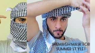 How To Tie SheMagh mask  full tutorial  Majid shah [upl. by Attenwahs655]