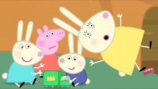 小猪佩奇  兔子小姐休息日  兒童卡通片  Peppa Pig Chinese  动画 [upl. by Mcneely]