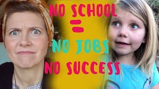 IM LAZY amp NEGLECTFUL  THE TRUTH ABOUT UNSCHOOLING [upl. by Aivatra900]