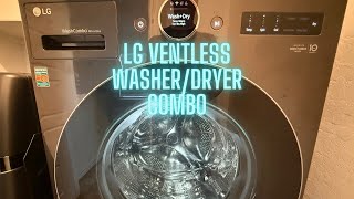 LG Ventless WasherDryer Combo [upl. by Lecram]