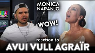 Monica Naranjo Reaction Avui vull agraïr Amazing Grace  Dereck Reacts [upl. by Ardeen]