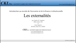 The CKL Times 99 Les externalités [upl. by Lap356]