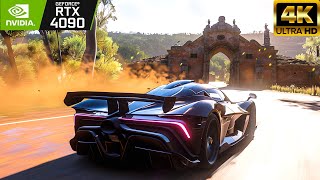 RAESR TACHYON PC RTX 4090 Ray Tracing ULTRA Realistic Graphics 4K Forza Horizon 5 [upl. by Htiekel]