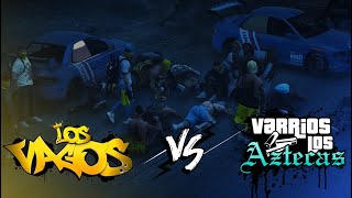 VAGOS 💛 VS AZTECAS 💙 AMMO LAB FIGHT  DIVINE RP [upl. by Dilan]