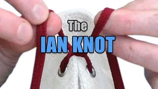 The “Ian Knot” the worlds fastest shoelace knot – Professor Shoelace [upl. by Enimassej]