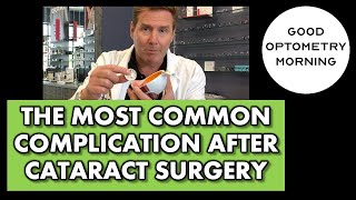 THE MOST COMMON COMPLICATION AFTER CATARACT SURGERY What is Posterior capsular opacification [upl. by Leigha]